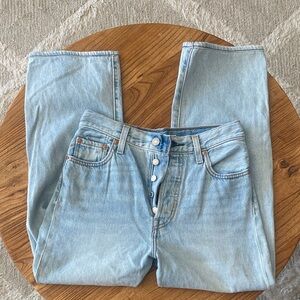 Levi’s Ribcage Straight Jeans (26)